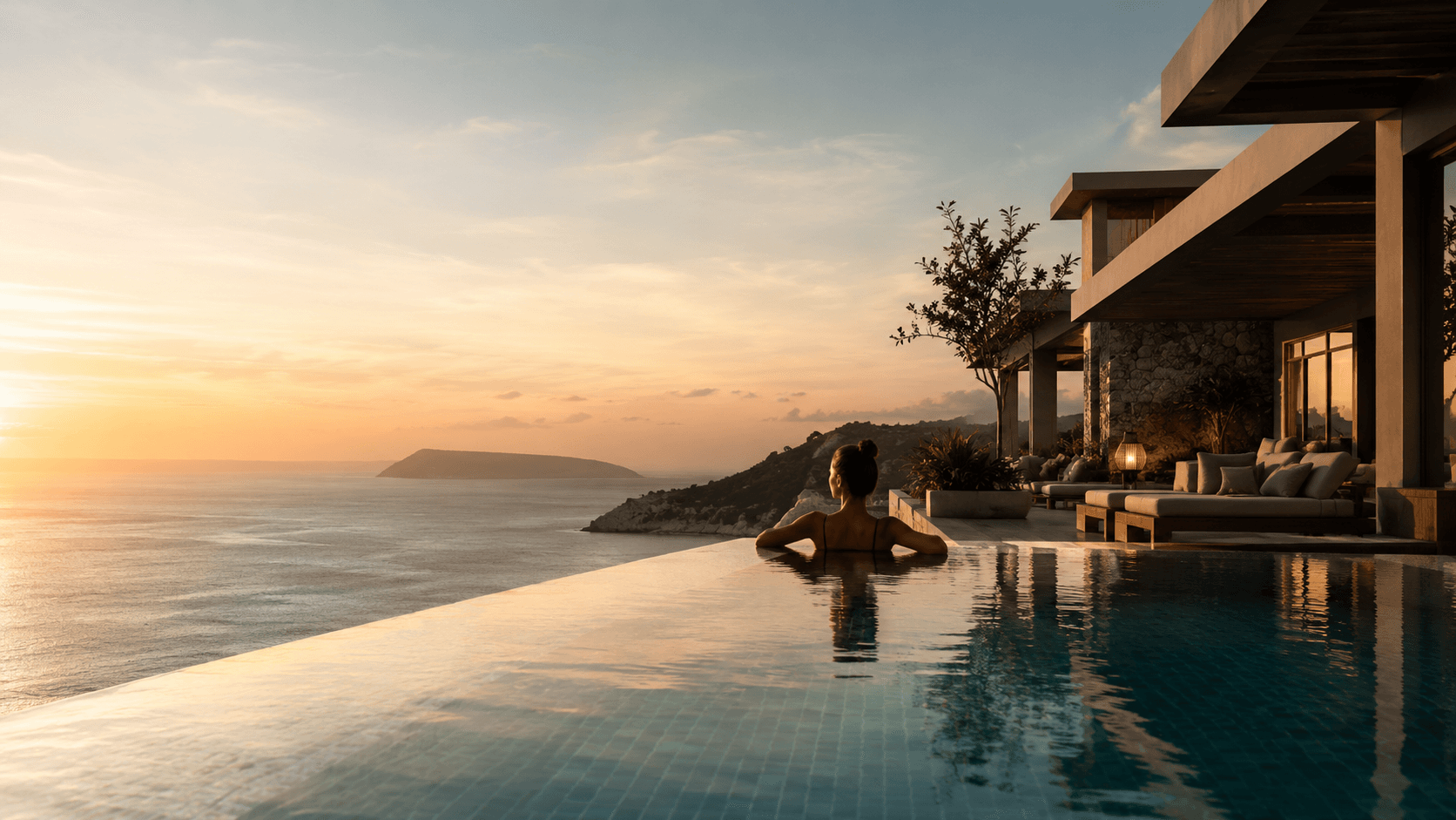 Dark Luxury Resort Night